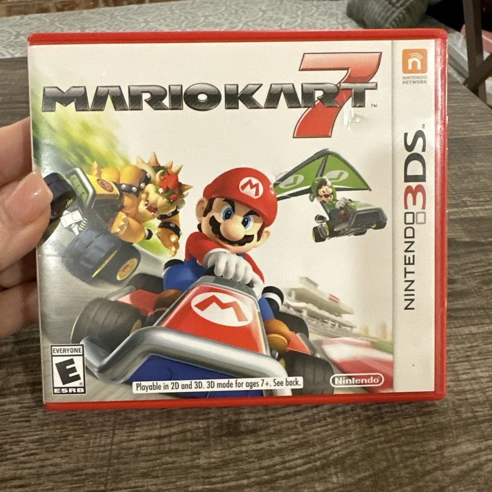 Mario Kart 7 Nintendo 3DS Game In Original Case Tested Works